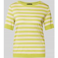 comma T-Shirt mit Rundhalsausschnitt in Gruen, Größe 46 comma T-Shirt mit Rundhalsausschnitt in Gruen, Größe 46 von comma