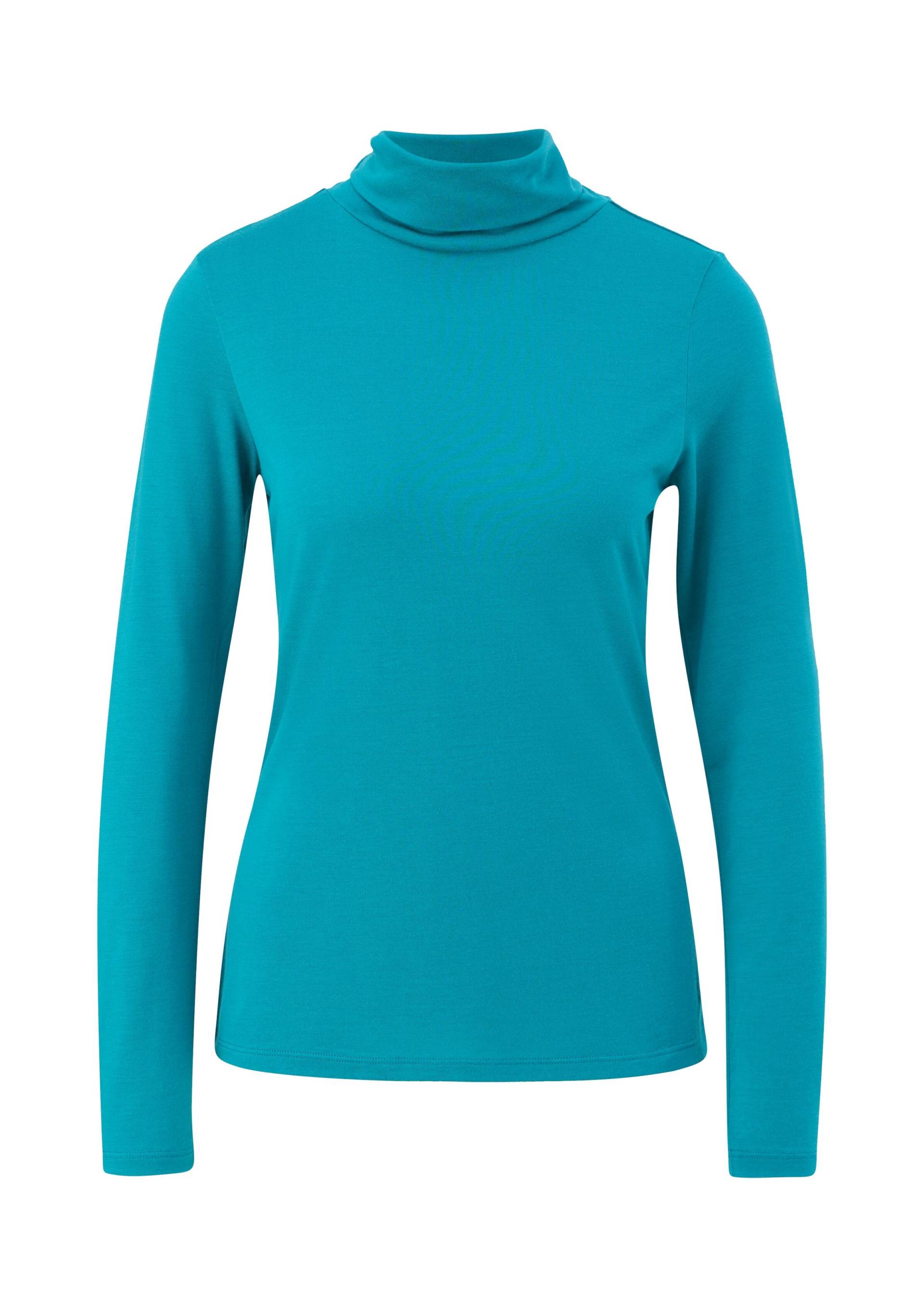 comma - T-Shirt petrol - Gr. - 34 von comma