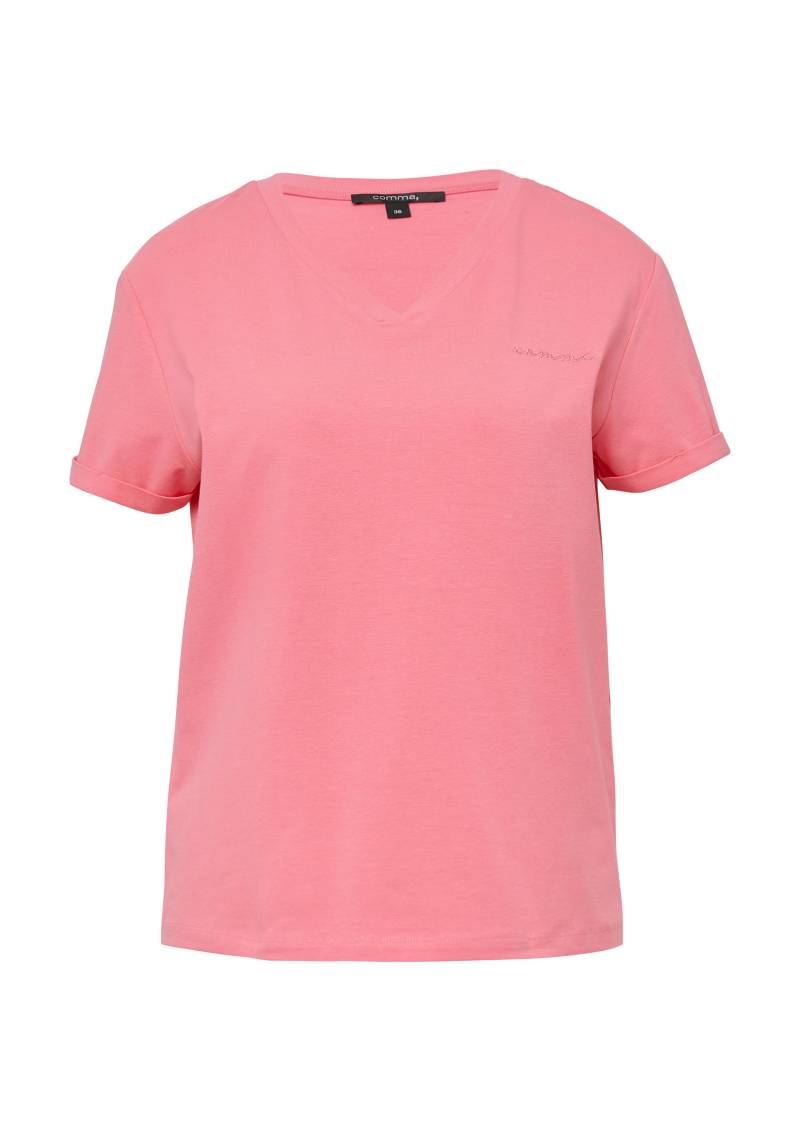 comma - T-Shirt pink - Gr. - 38 von comma