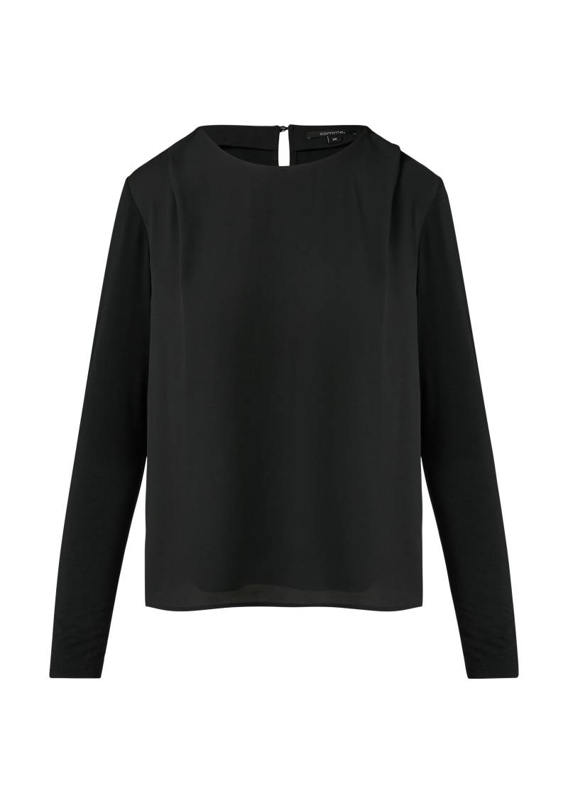 comma - T-Shirt schwarz - Gr. - 36 von comma