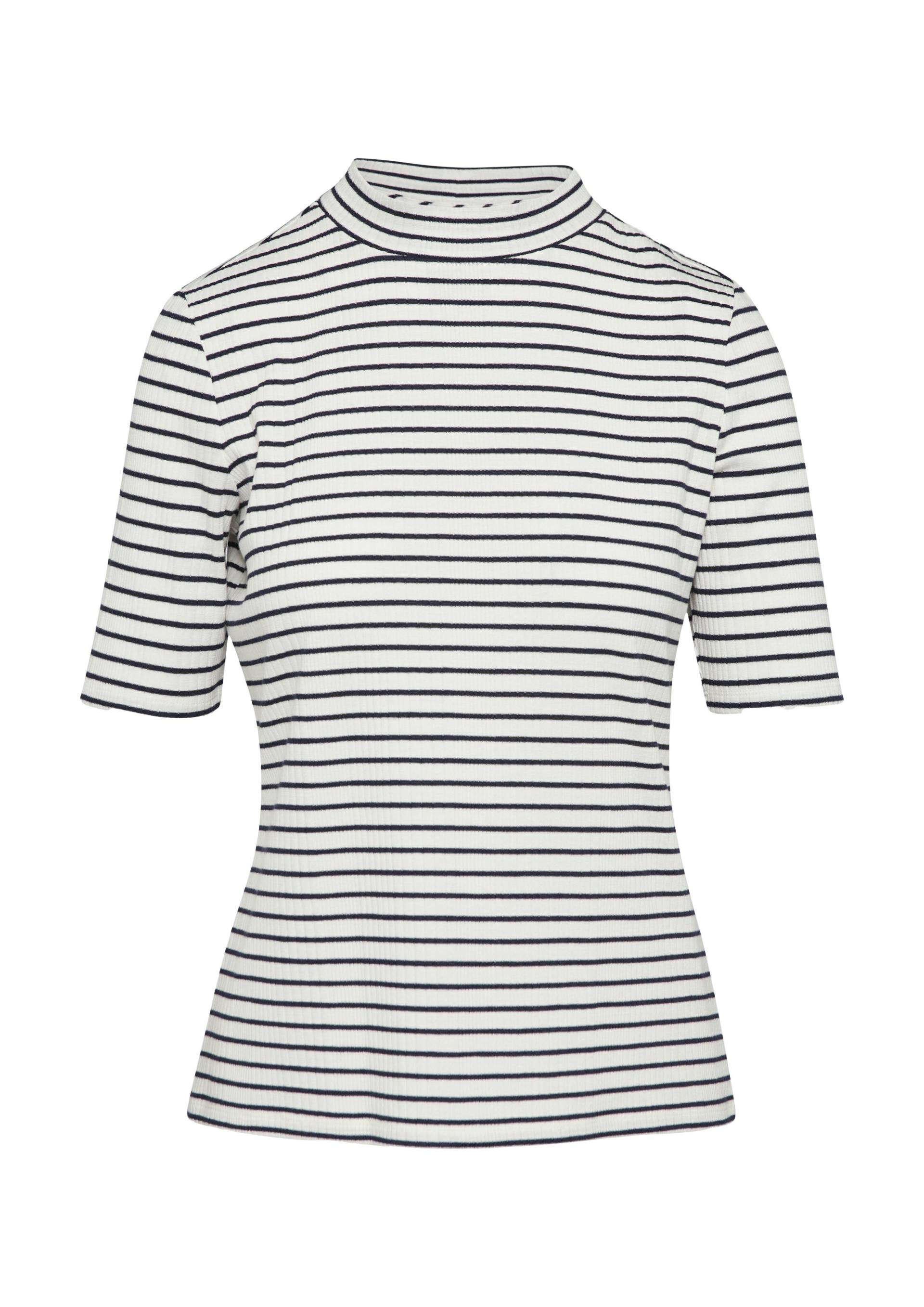 comma - T-Shirt weiß - Gr. - 38 von comma