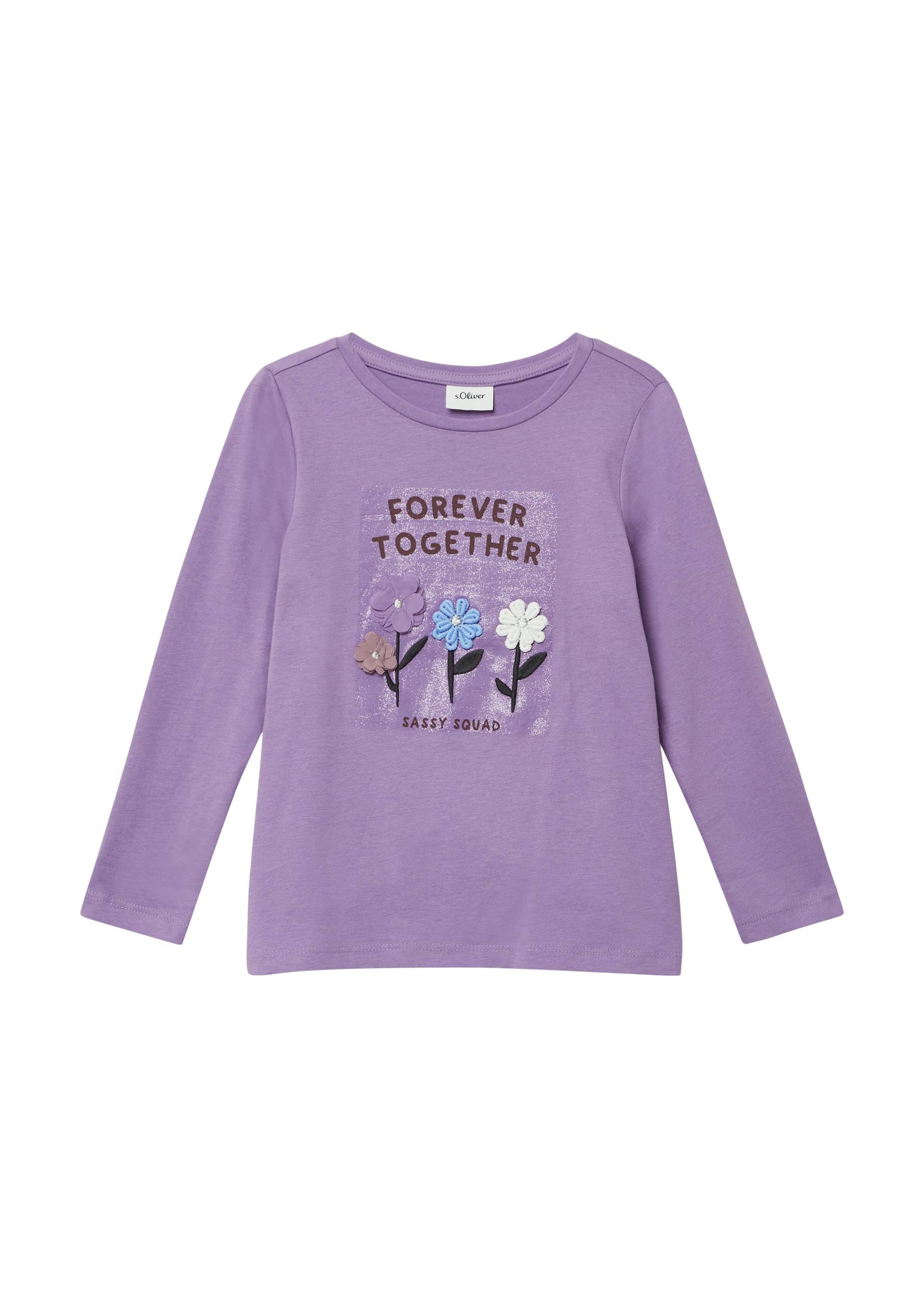 comma - T-Shirt weiß - Gr. - 40 von comma