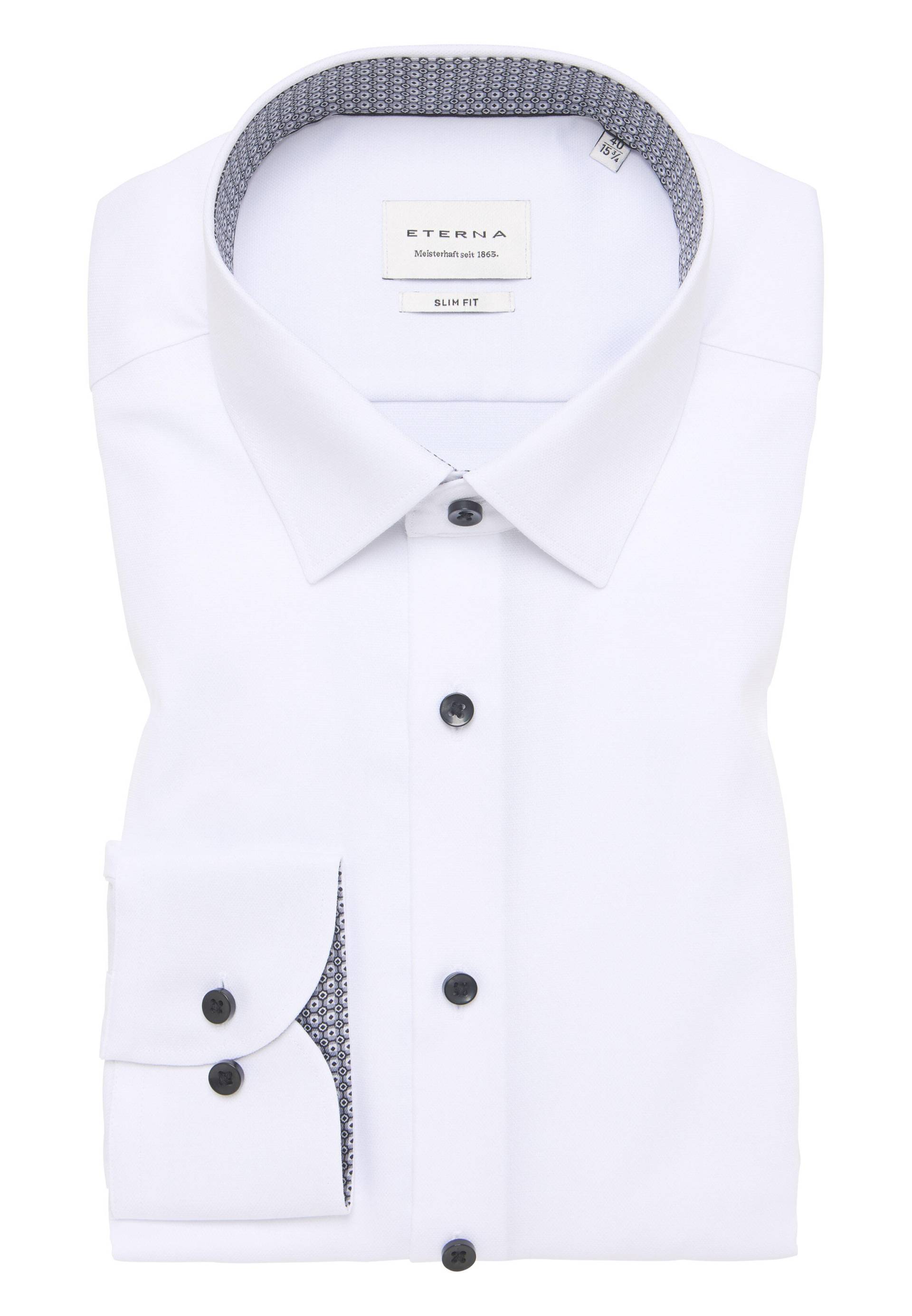 ETERNA - Hemd Schusslancé Langarm weiß von ETERNA