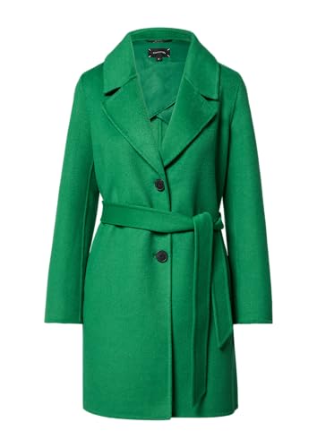 comma Weicher Blazer-Mantel im Relaxed Fit mit Gürtel und Logo-Detail smaragd L comma Weicher Blazer-Mantel im Relaxed Fit mit Gürtel und Logo-Detail smaragd L von comma
