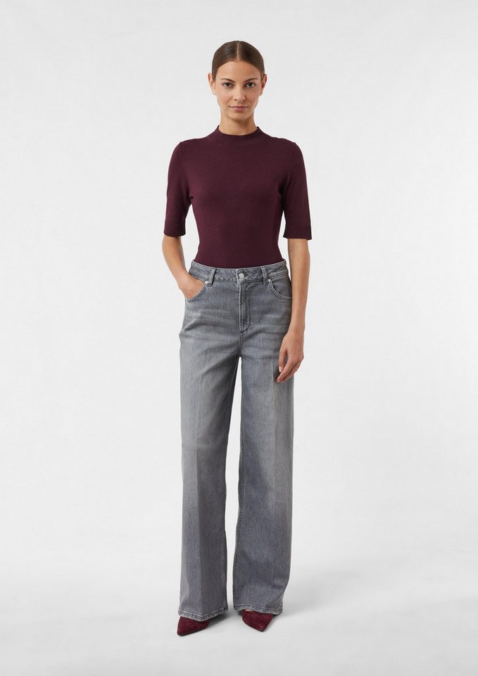 comma Weite Jeans Jeans-Hose High-Rise-Denim mit Wide Leg (1-tlg) von comma