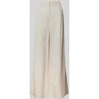 comma Wide Leg Stoffhose mit Bundfalten in Sand, Größe 34 comma Wide Leg Stoffhose mit Bundfalten in Sand, Größe 34 von comma