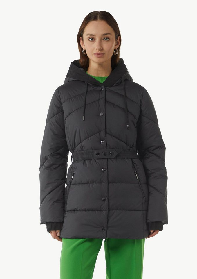 comma Winterjacke Outdoor-Jacke Gesteppte Jacke mit Druckknöpfen von comma