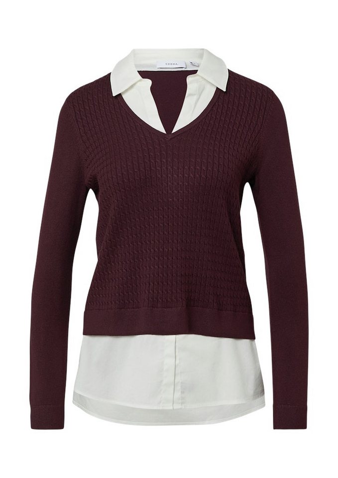comma Wollpullover Comma / Da.Strick / Strickpullover von comma