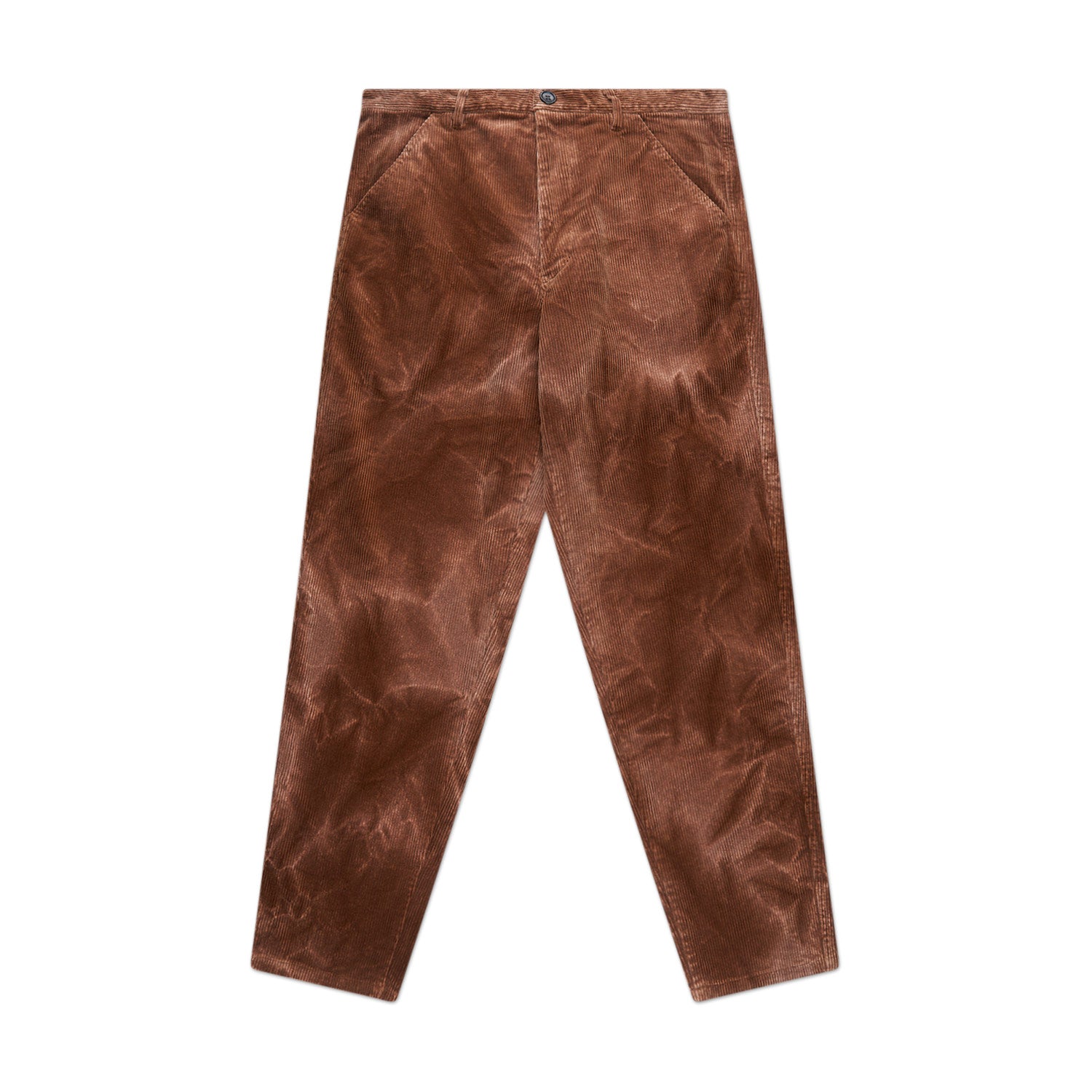 comme des garçons shirt pants woven (brown) von comme des garçons shirt