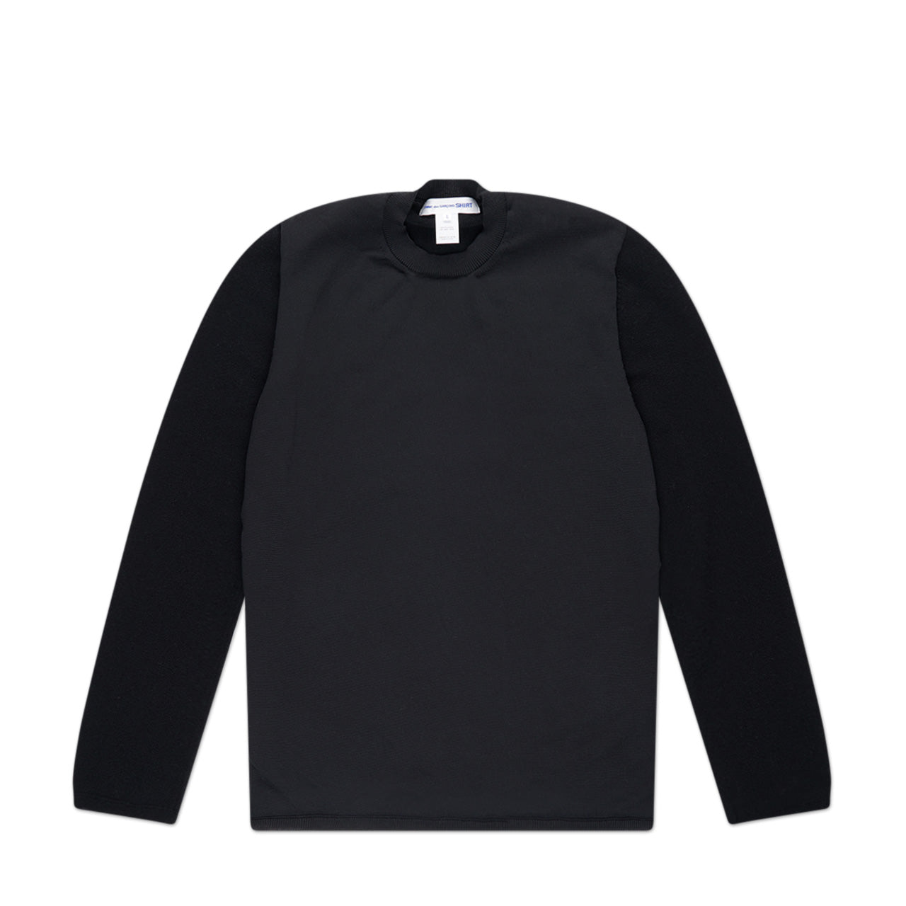 comme des garçons shirt sweater knit (black) von comme des garçons shirt