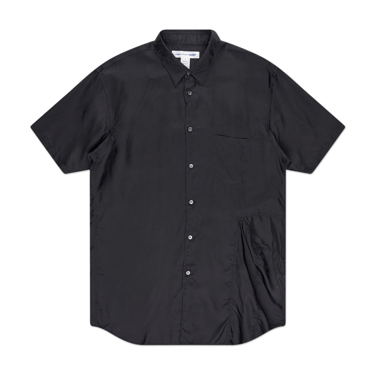 comme des garçons shirt woven shirt (black) von comme des garçons shirt