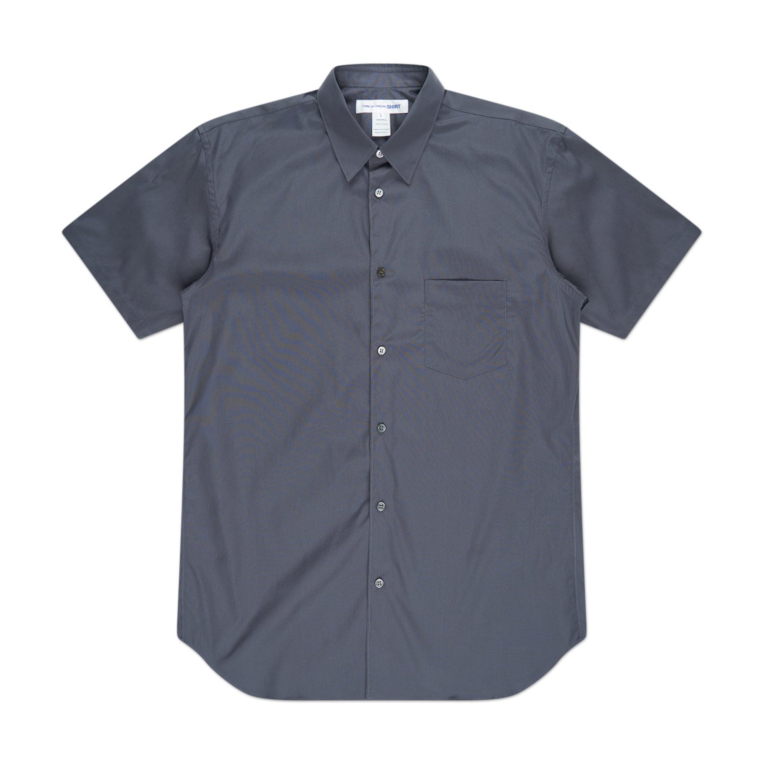 comme des garçons shirt woven shirt (grey) von comme des garçons shirt