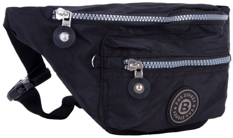compagno Henkeltasche, Sportive Gürteltasche mit 3 Fächern Bauchtasche Hüfttasche von compagno