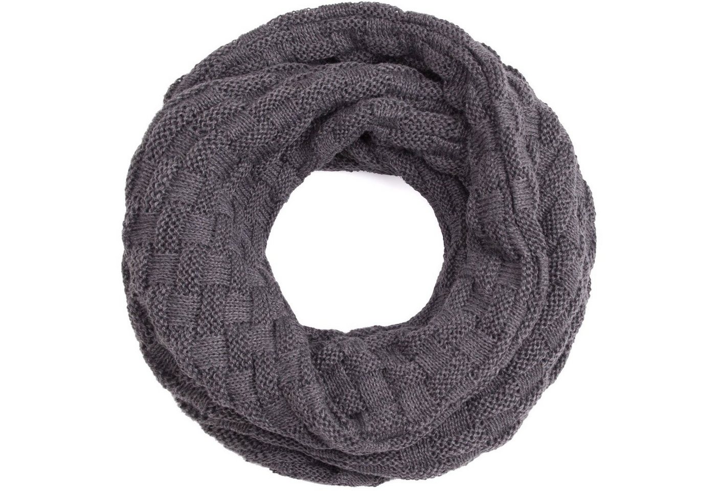 compagno Loop, (1-St), Winterschal Damen Herren Loop Winter Schal Strickschal von compagno