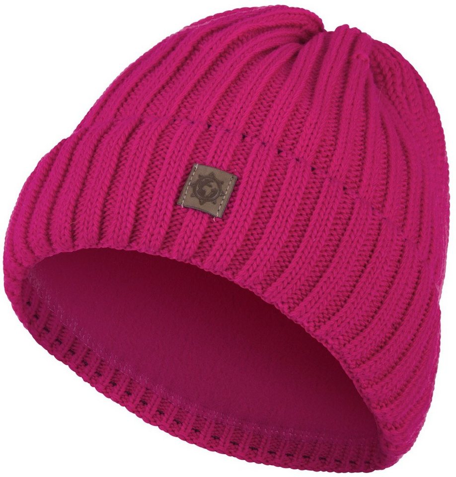 compagno Strickmütze (1-St) Kindermütze Wintermütze Jungen Mädchen Strickmütze 2-10 Jahre Beanie von compagno