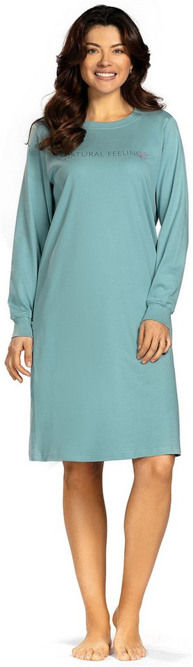 comtessa Nachthemd Lovely Dreams (Set, 1-tlg., 1-teilig) Damen Sleepshirt ca.105cm Schlafshirt Interlock Baumwolle große Größen von comtessa