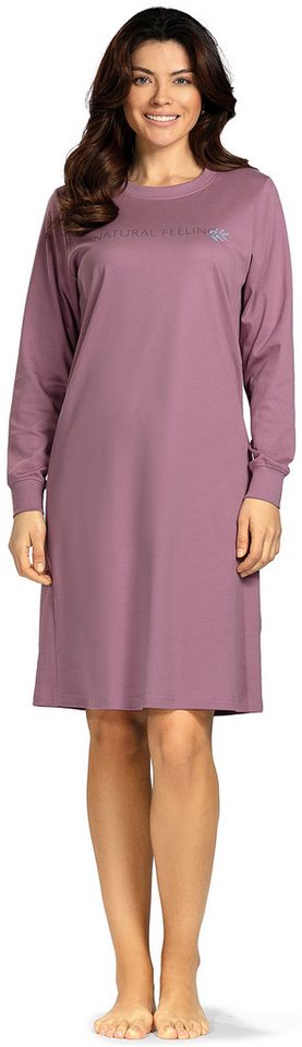 comtessa Nachthemd Lovely Dreams (Set, 1-tlg., 1-teilig) Damen Sleepshirt ca.105cm Schlafshirt Interlock Baumwolle große Größen von comtessa