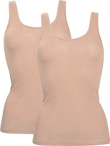 Con-ta Damen-Unterhemd 2er-Pack haut Größe 40 Con-ta Damen-Unterhemd 2er-Pack haut Größe 40 von con-ta