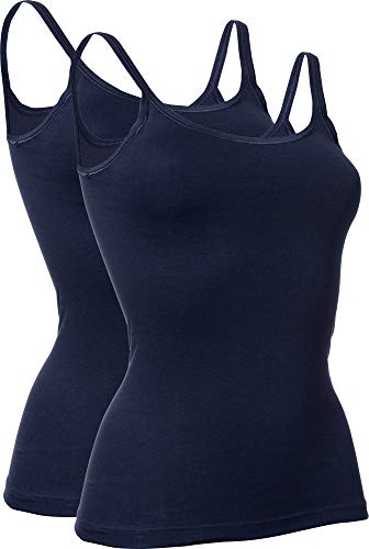 Con-ta Damen-Unterhemd 2er-Pack marine Größe 38 von con-ta