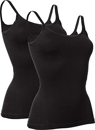 Con-ta Damen-Unterhemd 2er-Pack schwarz Größe 38 von con-ta