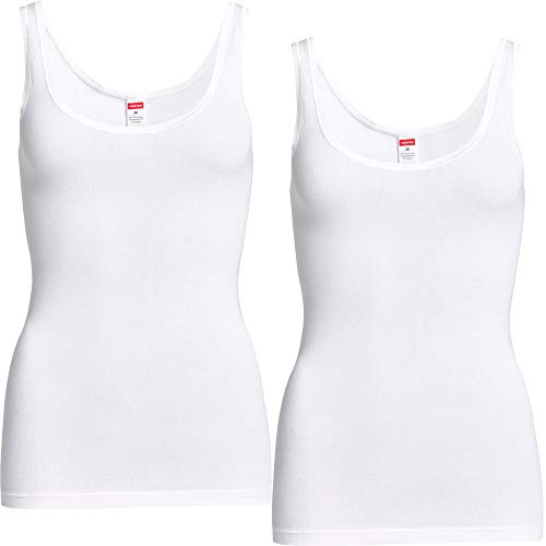 Con-ta Damen-Unterhemd 2er-Pack weiß Größe 50 von con-ta