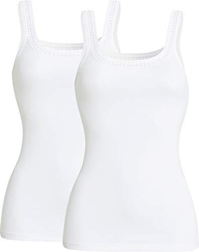 Con-ta Damen-Unterhemd 2er-Pack weiß Größe 54 Con-ta Damen-Unterhemd 2er-Pack weiß Größe 54 von con-ta