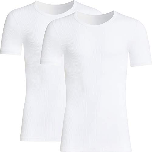 con-ta Herren-Unterhemd, 1/2-Arm 2er-Pack Feinripp weiß Größe 6 con-ta Herren-Unterhemd, 1/2-Arm 2er-Pack Feinripp weiß Größe 6 von con-ta