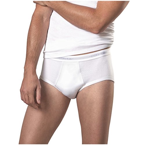 Conta Herren Slip Feinripp 5er Pack Größe 7 (XL) von con-ta