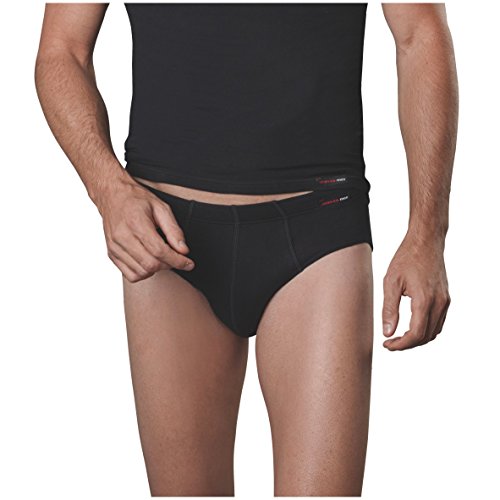 Conta Herren Sportslip 3er Pack Farbe schwarz, Größe 7 von con-ta