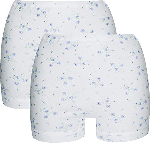 con-ta Damen-Schlüpfer 2er-Pack Kochfest Feinripp weiß Größe 52 von con-ta