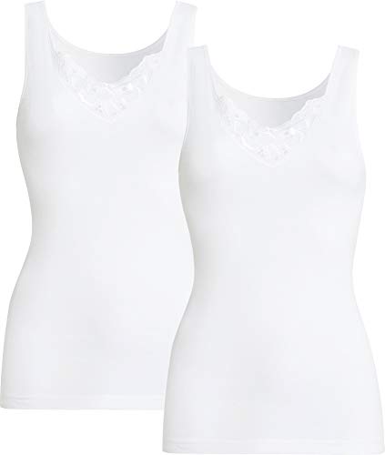 Con-ta Damen-Unterhemd 2er-Pack weiß Größe 50 Con-ta Damen-Unterhemd 2er-Pack weiß Größe 50 von con-ta