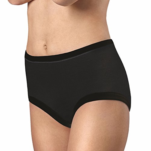 con-ta - Feinripp 700-1410 - Taillen-Slip - 5er Pack (46 Schwarz) von con-ta