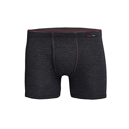 Conta Thermo Kurze Hose mit Eingriff, Boxershorts für Herren, wärmende Thermounterwäsche mit natürlicher Baumwolle, Herrenbekleidung, Größe: 8/XXL von con-ta