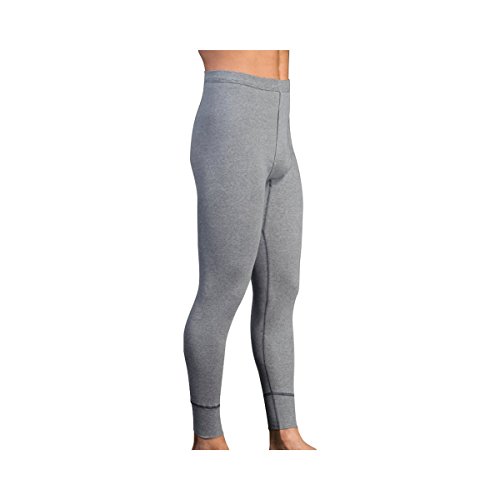 con-ta Lange Hose, Klassische Unterwäsche für Herren, Bequeme Unterhose in modernem Design, warme Leggins aus weicher Baumwolle, in Jeansblau, Größe: 6 von con-ta