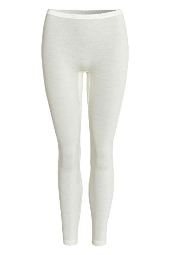 con-ta Lange Hose, Leggings für Damen, Bequeme Unterbekleidung aus Wolle und Modal, weiche Unterwäsche in Feinstrick, in Wollweiß, Größe: 42 con-ta Lange Hose, Leggings für Damen, Bequeme Unterbekleidung aus Wolle und Modal, weiche Unterwäsche in Feinstrick, in Wollweiß, Größe: 42 von con-ta