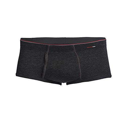 con-ta Thermo Slip mit Eingriff, Unterhose für Herren, wärmende Thermounterwäsche mit natürlicher Baumwolle, Herrenbekleidung, Größe: M - 4XL von con-ta