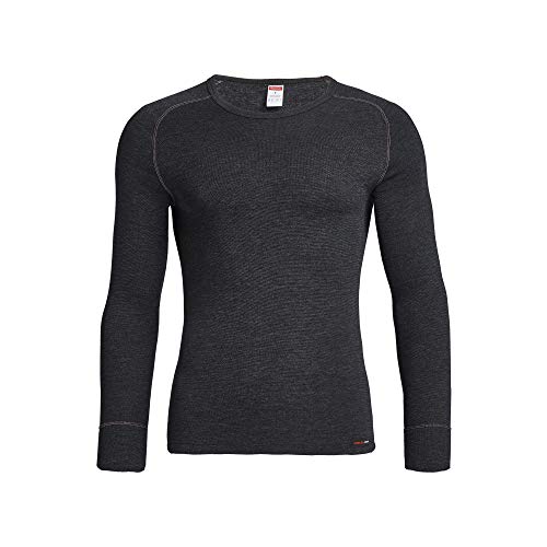 Conta Thermo Langarm Shirt, Longshirt aus natürlicher Baumwolle, Unterziehshirt, Thermounterwäsche für Herren, Größe: M - 4XL von con-ta