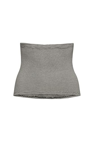 conta Leibwärmer, warmer Nierenwärmer aus Baumwolle und Elasthan mit verlängertem Rückenteil, Unisex, für Lendenwirbelbereich & Rückenpartie in Farbe graumeliert | Gr.: S - 3XL von con-ta