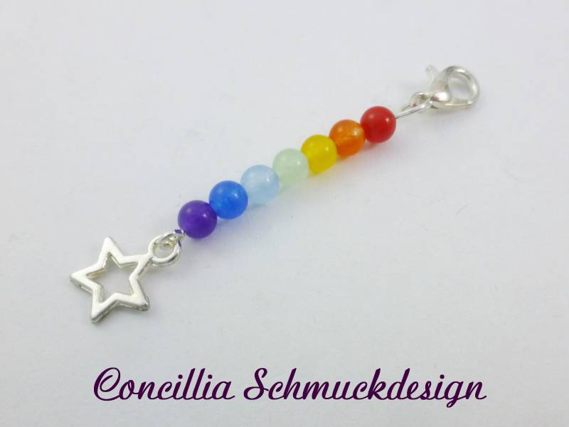 Anhänger Chakra Stern Karabiner von concilliadesign