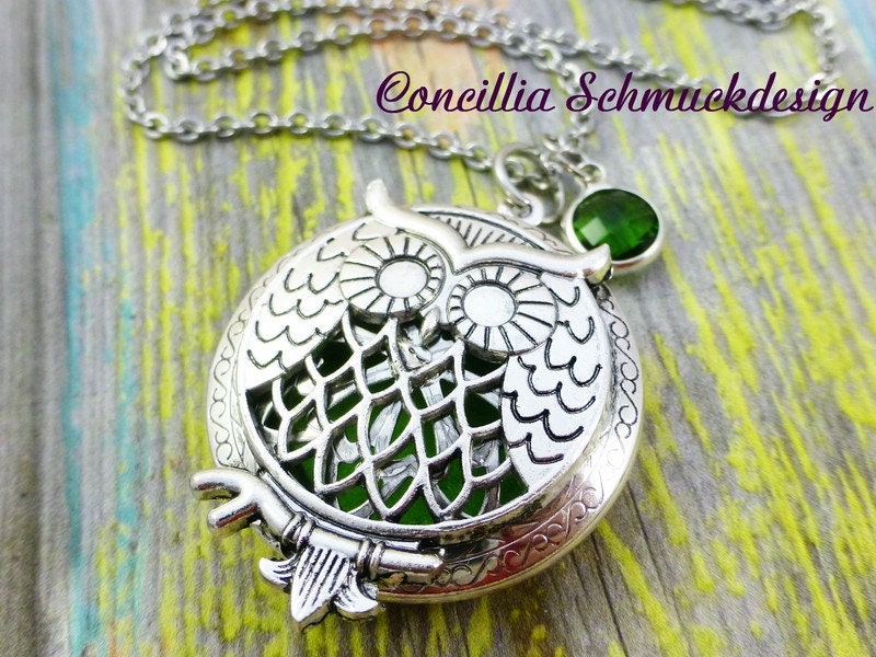 Aroma Medaillon Eule von concilliadesign