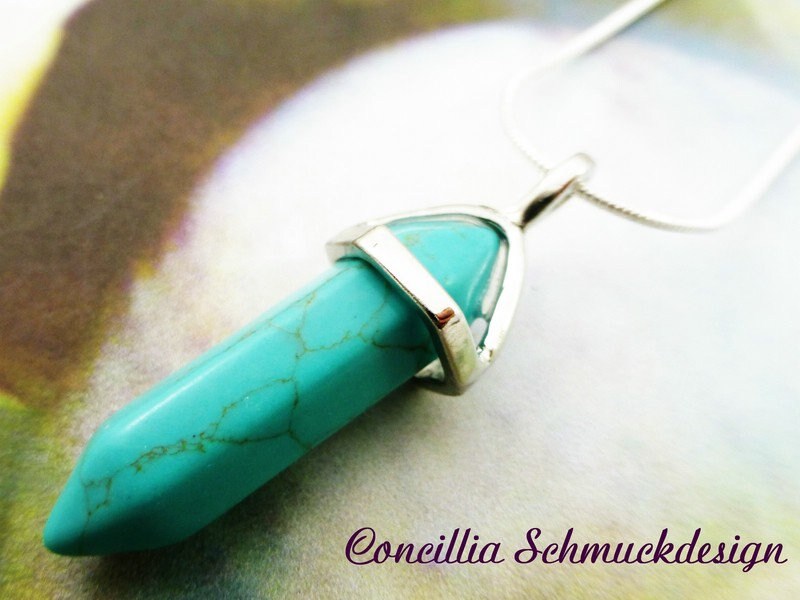 Kette Anhänger Türkis von concilliadesign