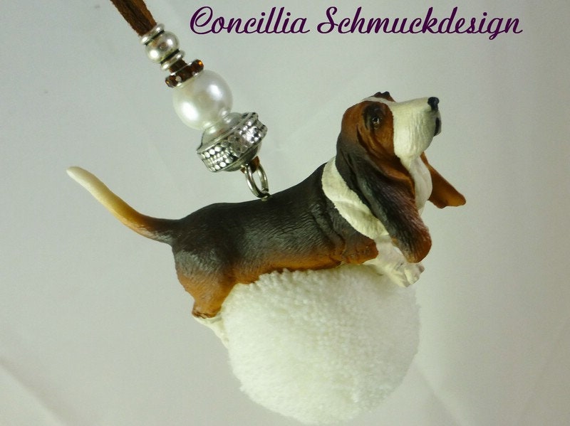 Kette Basset Unikat von concilliadesign