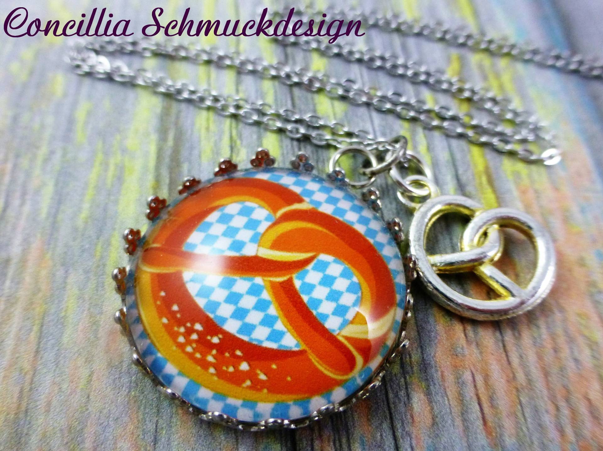 Kette Brezel Edelstahl von concilliadesign