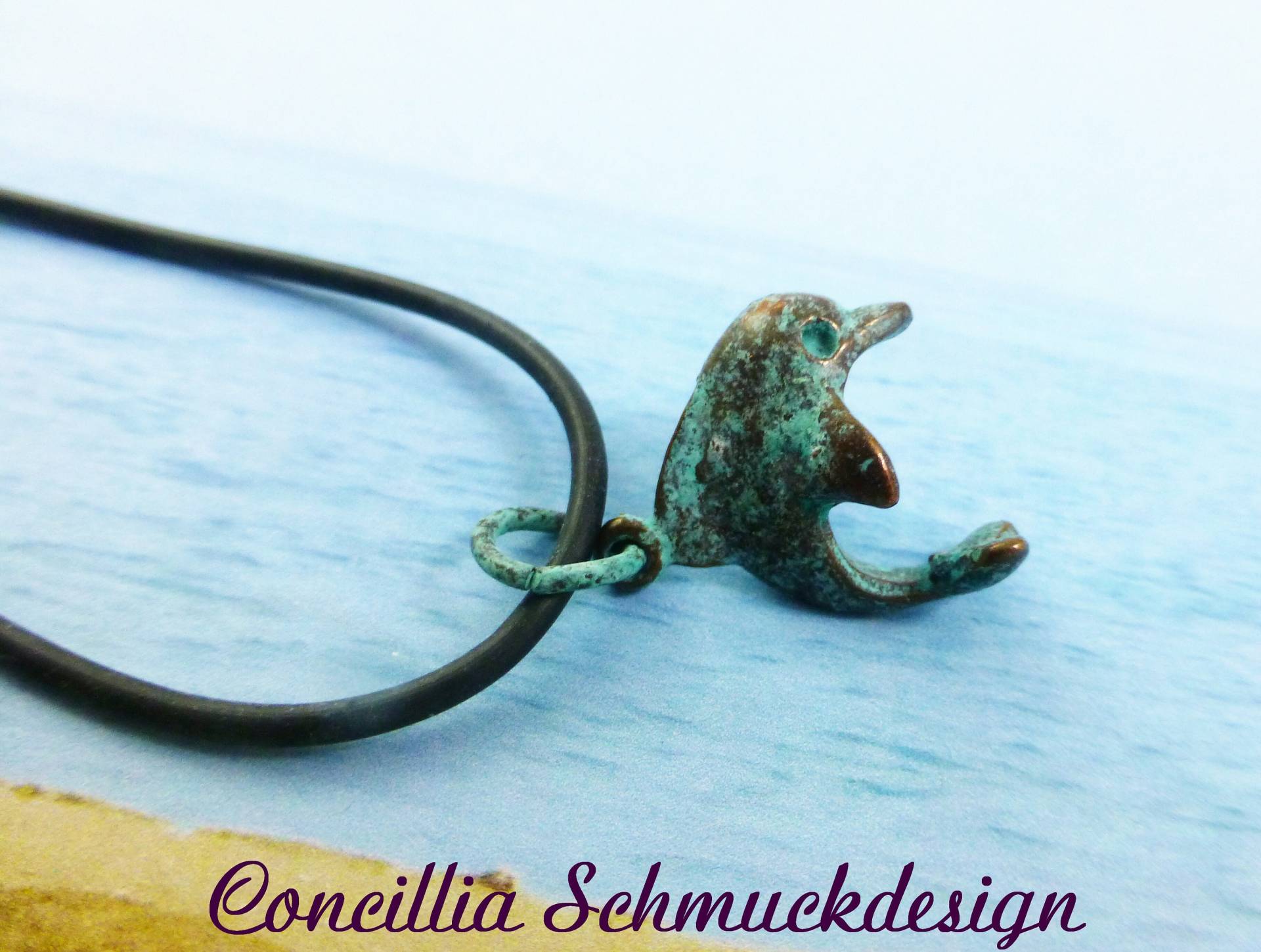 Kette Delfin Türkis von concilliadesign