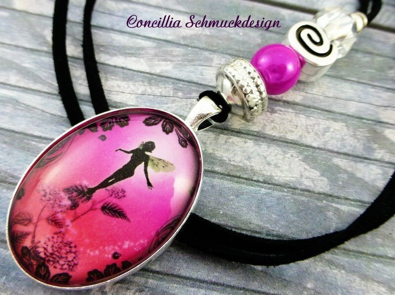 Kette Elfe Pink von concilliadesign