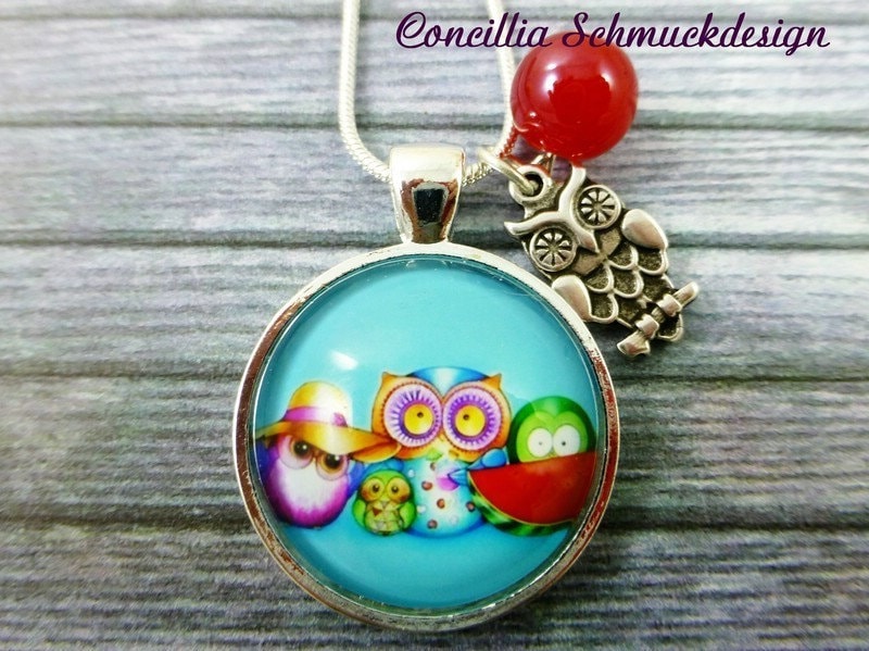 Kette Familie Eule von concilliadesign