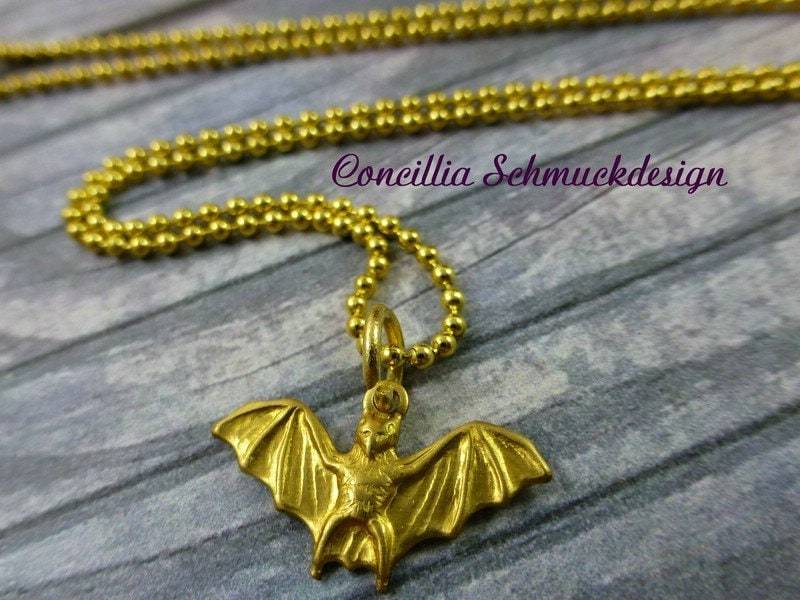 Kette Fledermaus Gold von concilliadesign