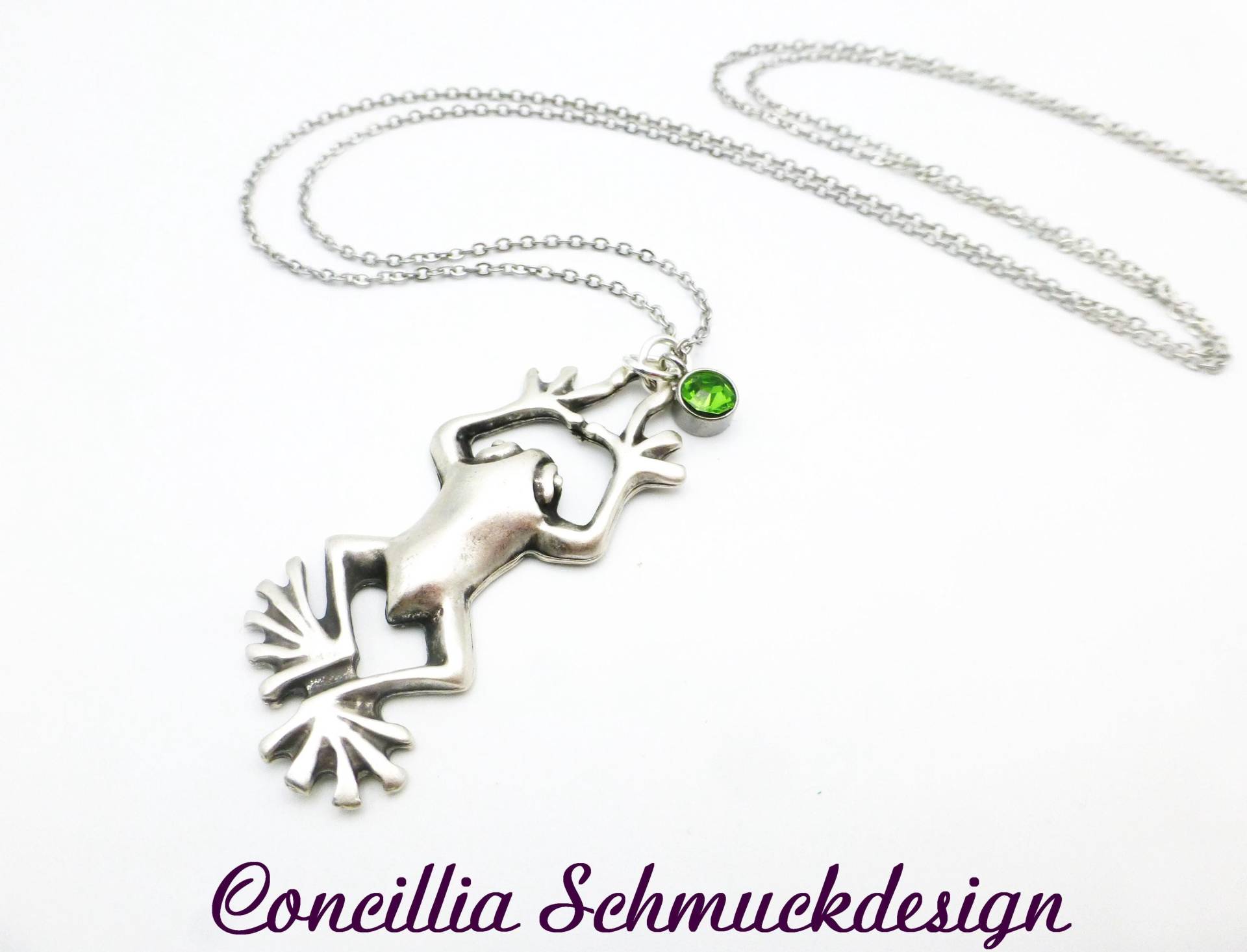 Kette Frosch Edelstahl An Langer von concilliadesign
