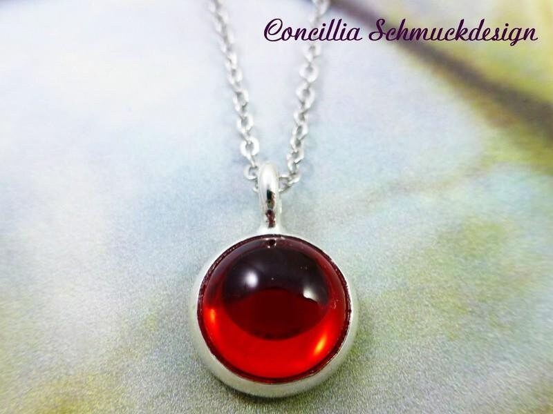 Kette Funkelrot von concilliadesign