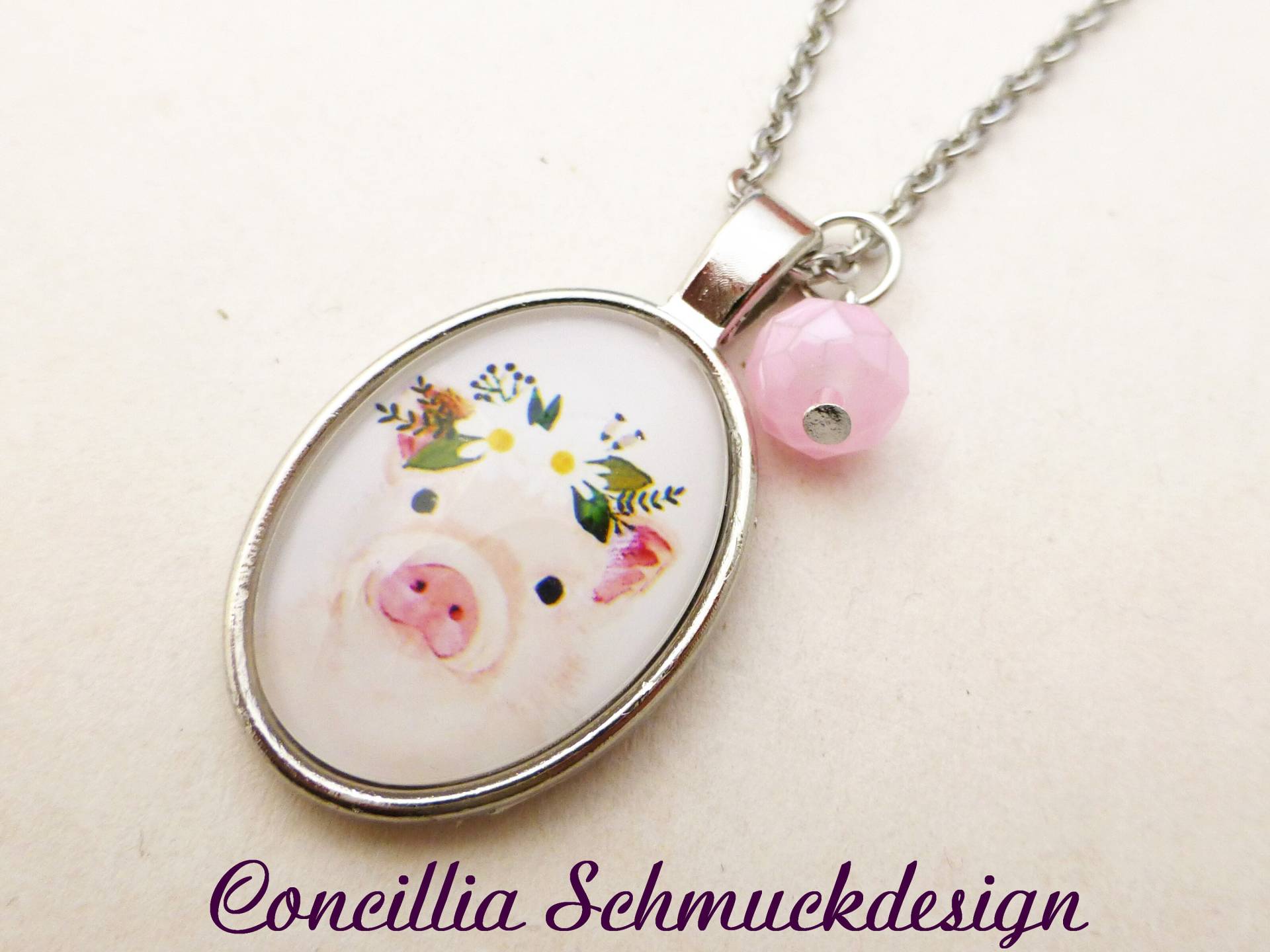 Kette Glücksschwein von concilliadesign